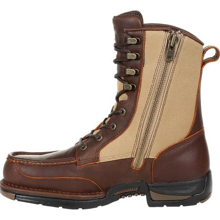 Georgia Boot Athens Waterproof Side-Zip Upland Boot, 105W, 105W GB00354